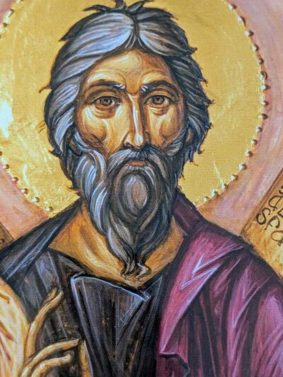 Sfantul apostol andrei detaliu Sfantul apostol andrei detaliu