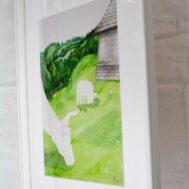 Tablou cu peisaj „la magura 03