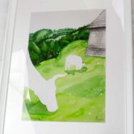 Tablou cu peisaj „la magura 04