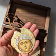 Medalion sfanta irina 01