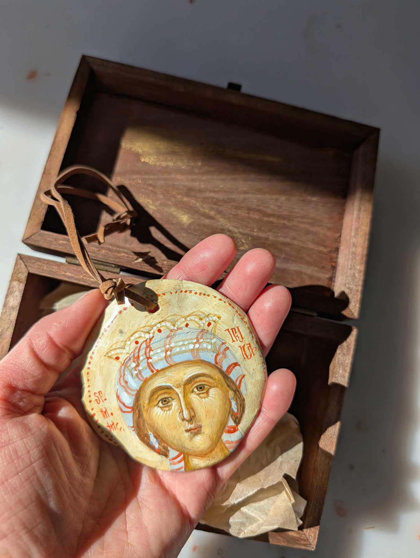 Medalion sfanta irina 01 Medalion sfanta irina 01