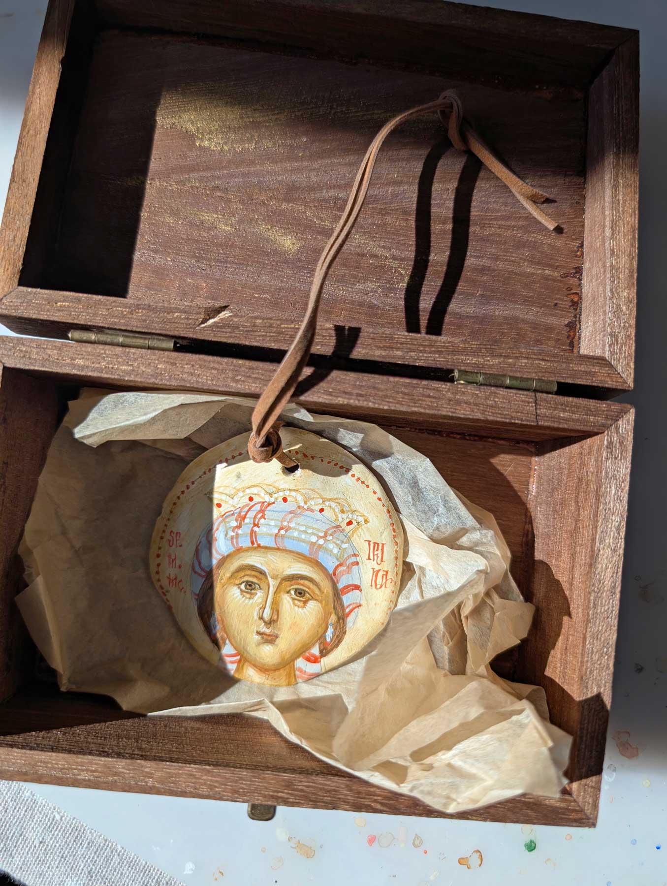 Medalion sfanta irina 02 Medalion sfanta irina 02