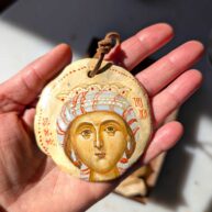 Medalion sfanta irina 03