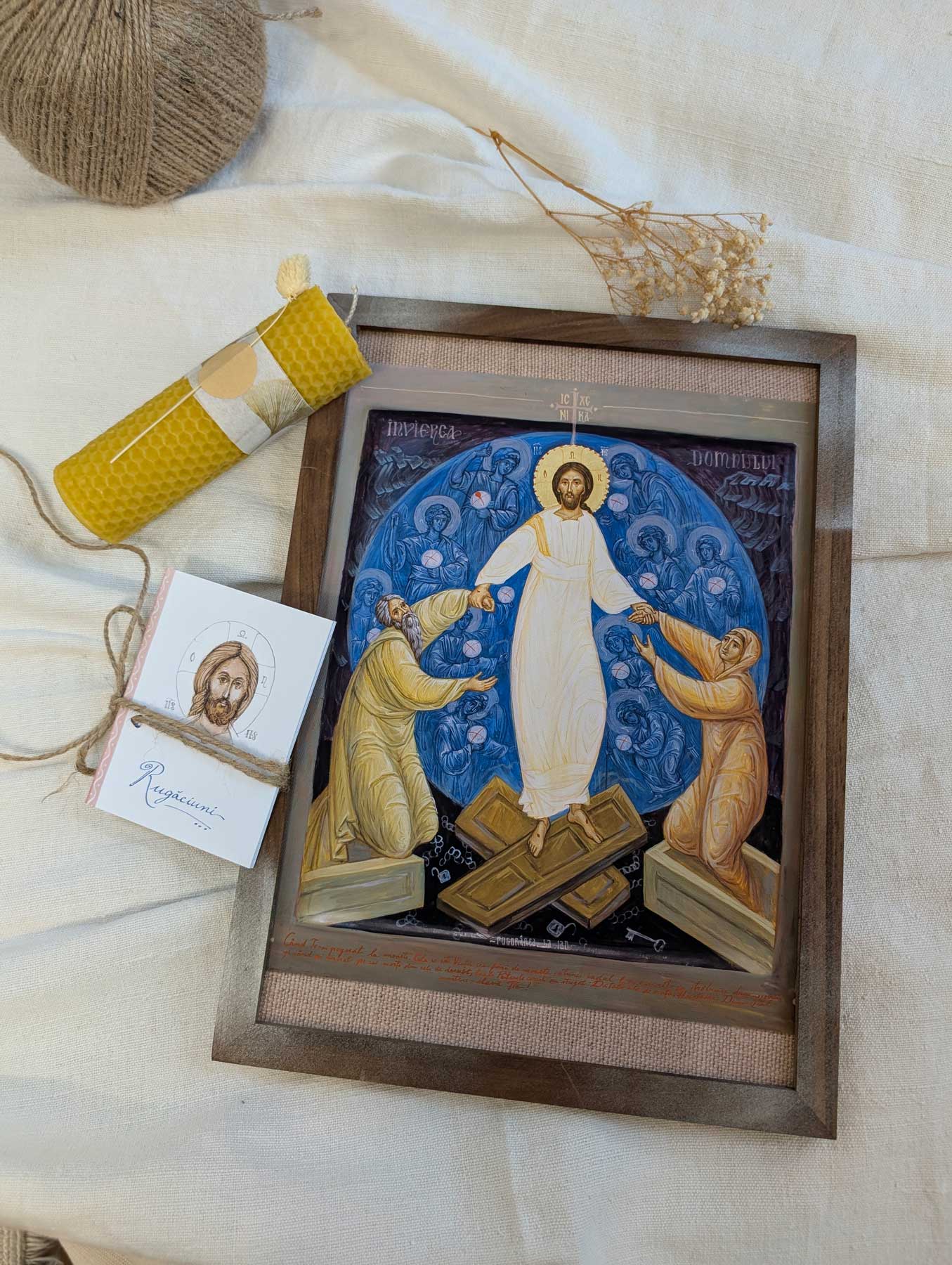 Set icoana Învierea Set icoana invierea