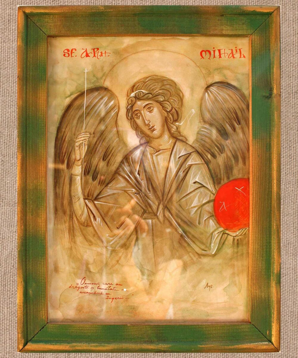 Icoane pe hartie port