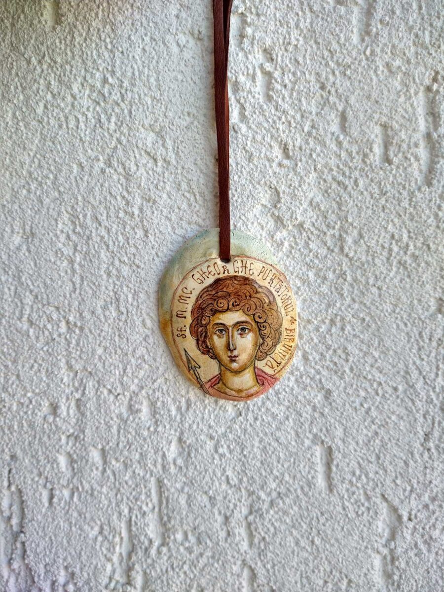 Sf. gheorghe medalion