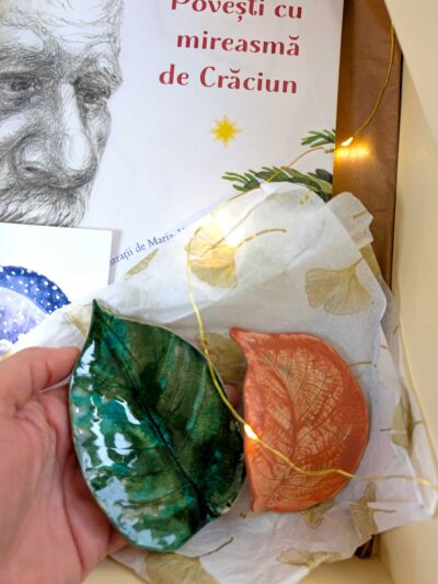 Set cadou cu frunze 1 Set cadou cu frunze 1